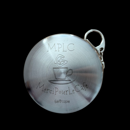 Gobelet pliable en inox