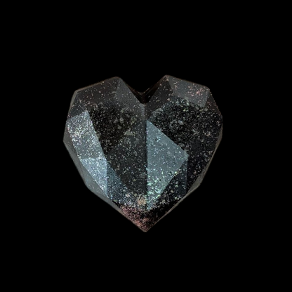 Petits coeurs à paillettes