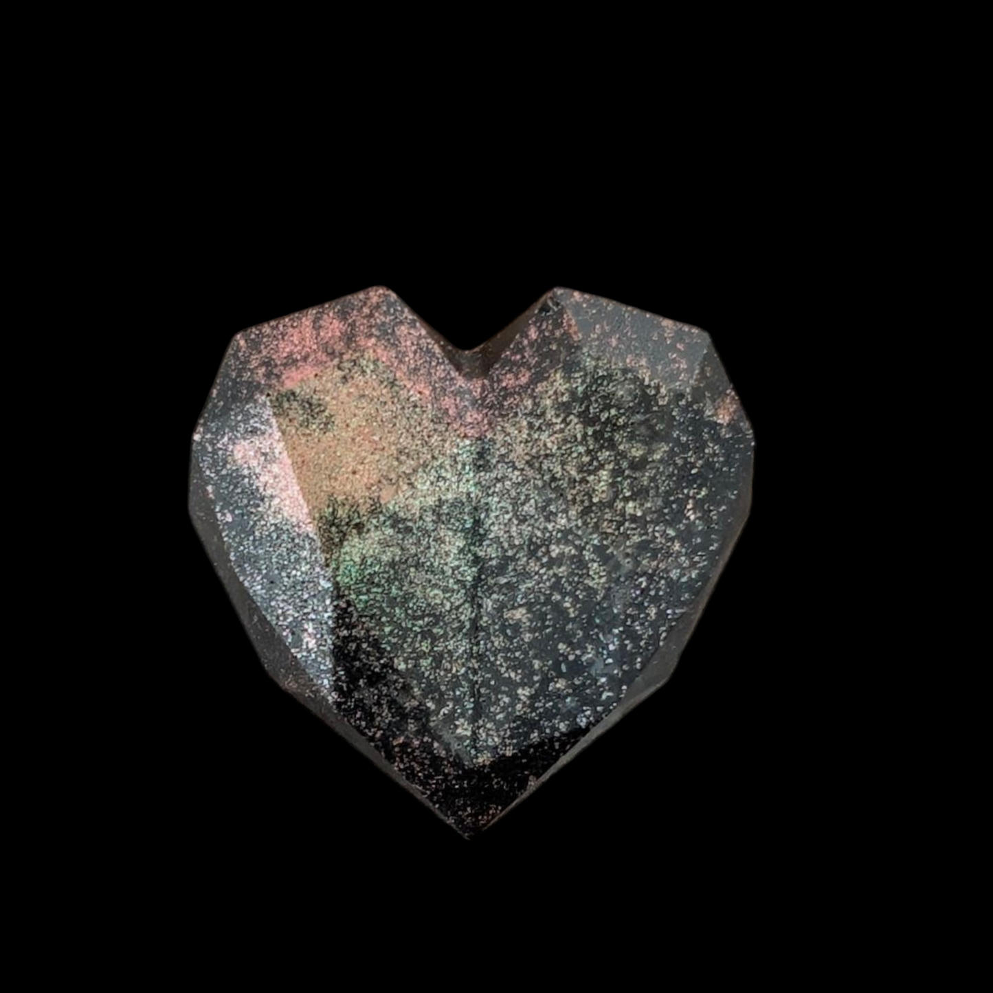 Petits coeurs à paillettes