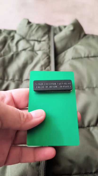 Badge géocaching personnalisé